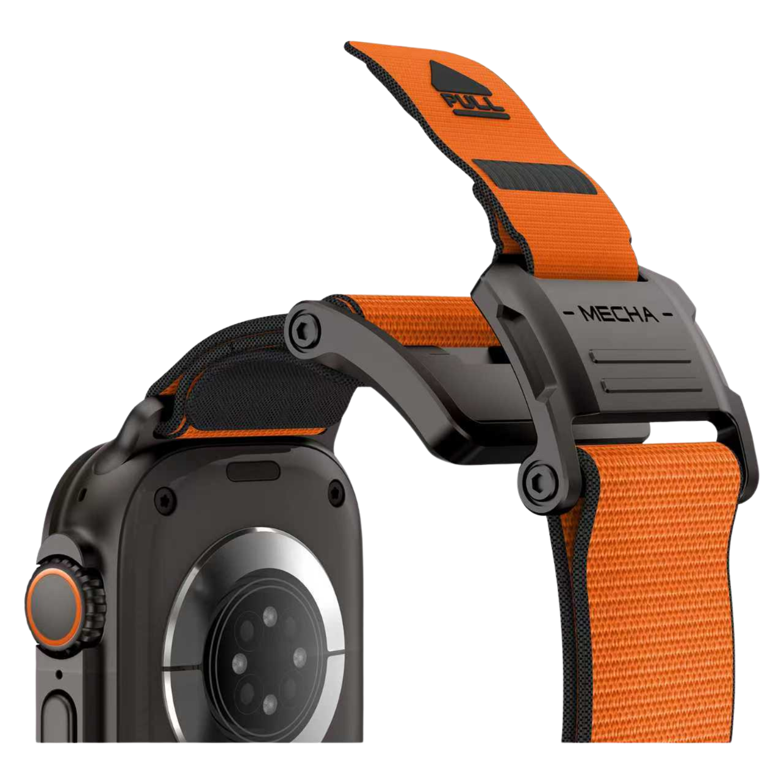 Mecha Band Sport Style 301 Stainless Steel Magnetic Connection iwatch S & Ultra 44MM~49MM