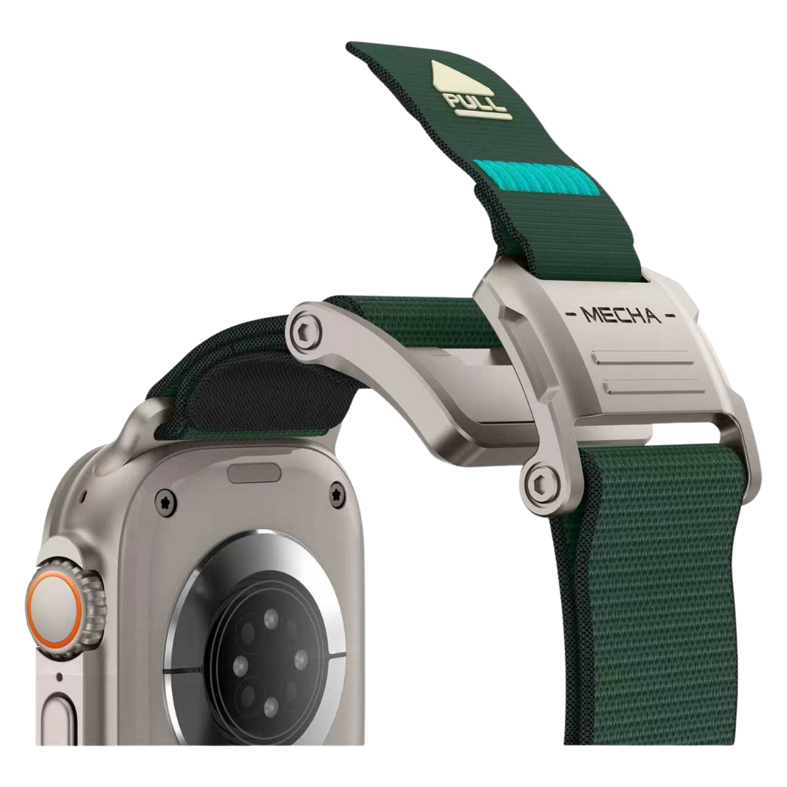 Mecha Band Sport Style 301 Stainless Steel Magnetic Connection iwatch S & Ultra 44MM~49MM