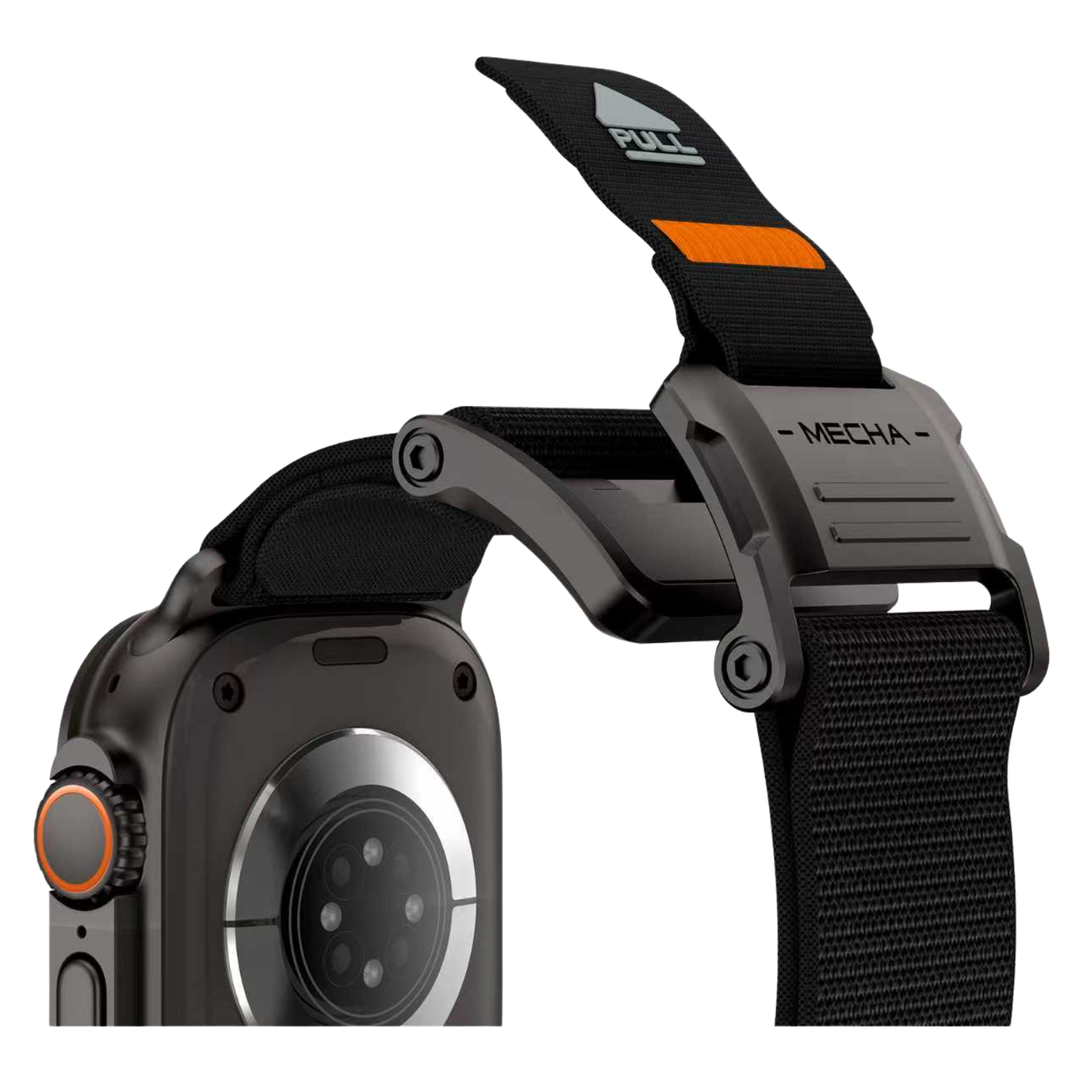 Mecha Band Sport Style 301 Stainless Steel Magnetic Connection iwatch S & Ultra 44MM~49MM