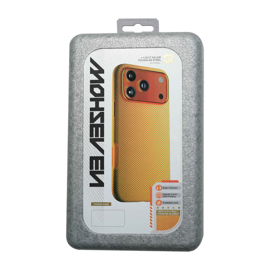Iphone Aramid fiber full-coverage phone case ultimate protection orange