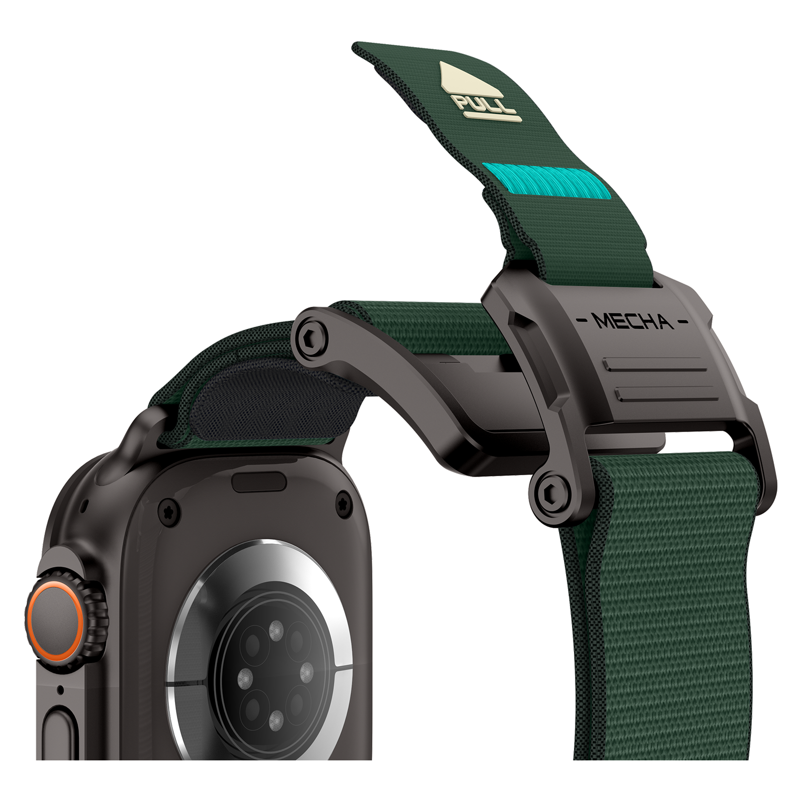 Mecha Band Sport Style 301 Stainless Steel Magnetic Connection iwatch S & Ultra 44MM~49MM