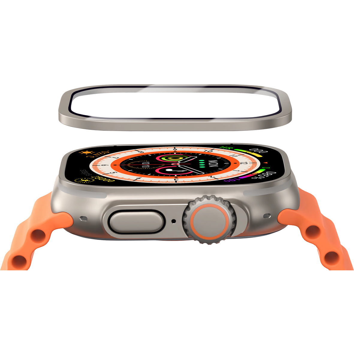 99.99% Sapphire Glass with Aluminum Frame Mohs 9 Hardness Crystal Clear Ultra 1/2/3