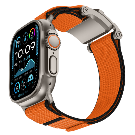 Mecha Band Sport Style 301 Stainless Steel Magnetic Connection iwatch S & Ultra 44MM~49MM