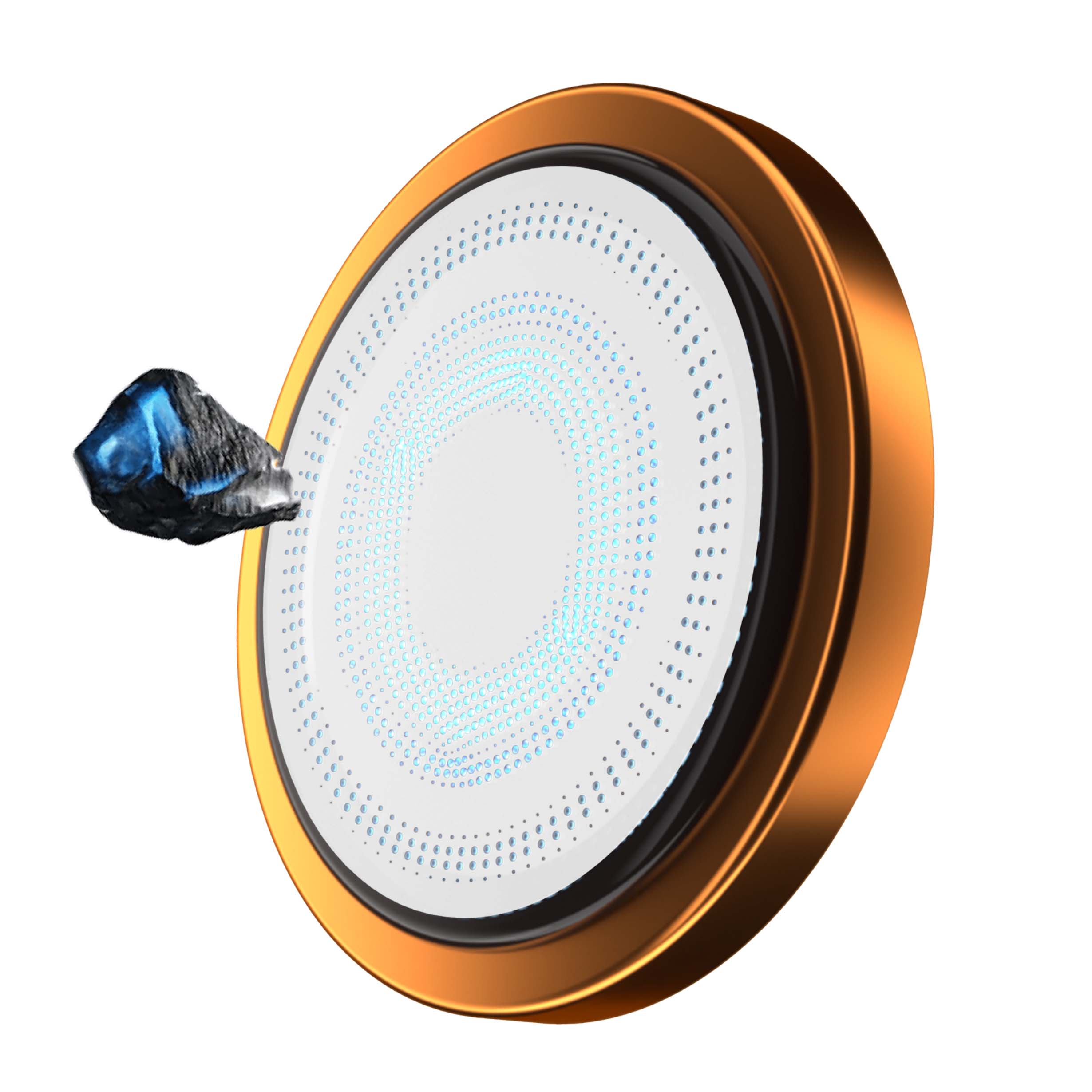 99.99% Sapphire Cycle Aluminum alloy lens Mohs 9 Hardness AR Coating Crystal Clear