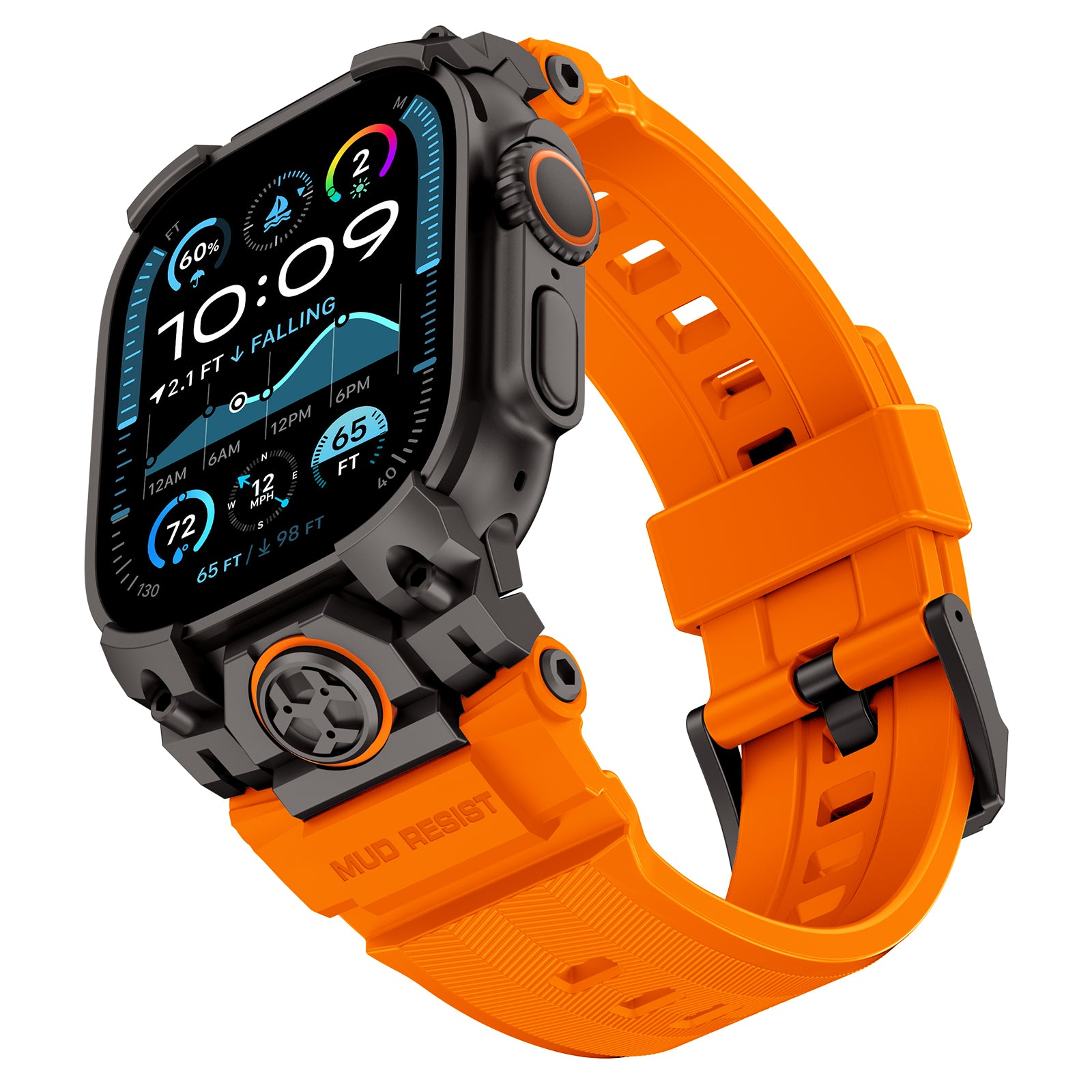 Armor Band Tough Guy Style 301 Stainless Steel iwatch Ultra 49MM